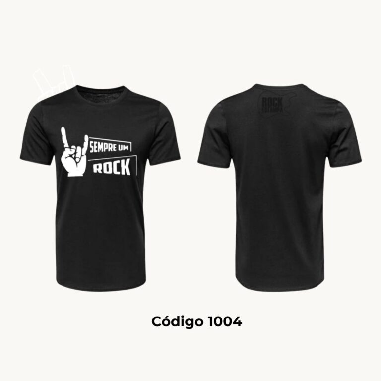 camiseta rock